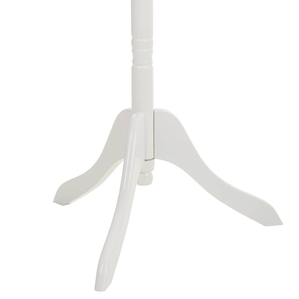 Appendiabiti da terra in legno bianco 44x44x172h