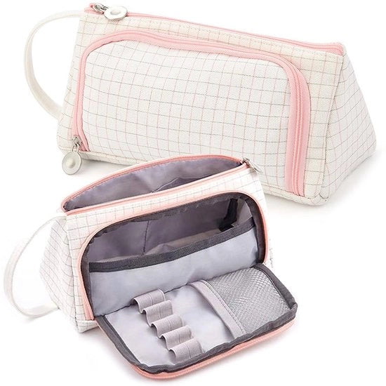 Penetruente per Ragazze - Grande Capacità - Rosa/Bianco