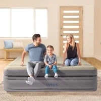 64164ND - Materasso Dura-Beam Prime Comfort Matrimoniale Con Tecnologia Fiber Tech, Pompa Elettrica Incorporata 152X203X51 Cm