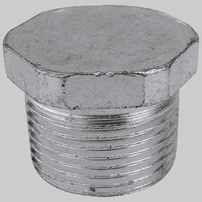 TAPPO MASCHIO ESAGONALE ACCIAIO  1/2     MADE IN ITALY