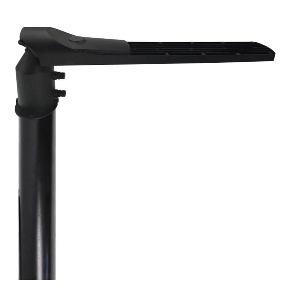Trade Shop - Faro Lampione Stradale Ultra Slim A Led 100 W Inclinabile 90° Luce 6500k Ip65 Ra-100w -