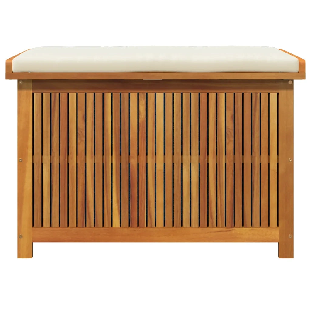 Scatola Cuscini da Esterno 90x50x60,5 cm Legno Massello Acacia 4106474