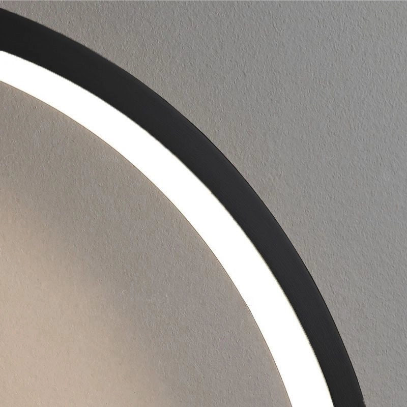 Lampada Da Parete Led App1389-cw Black 50cm