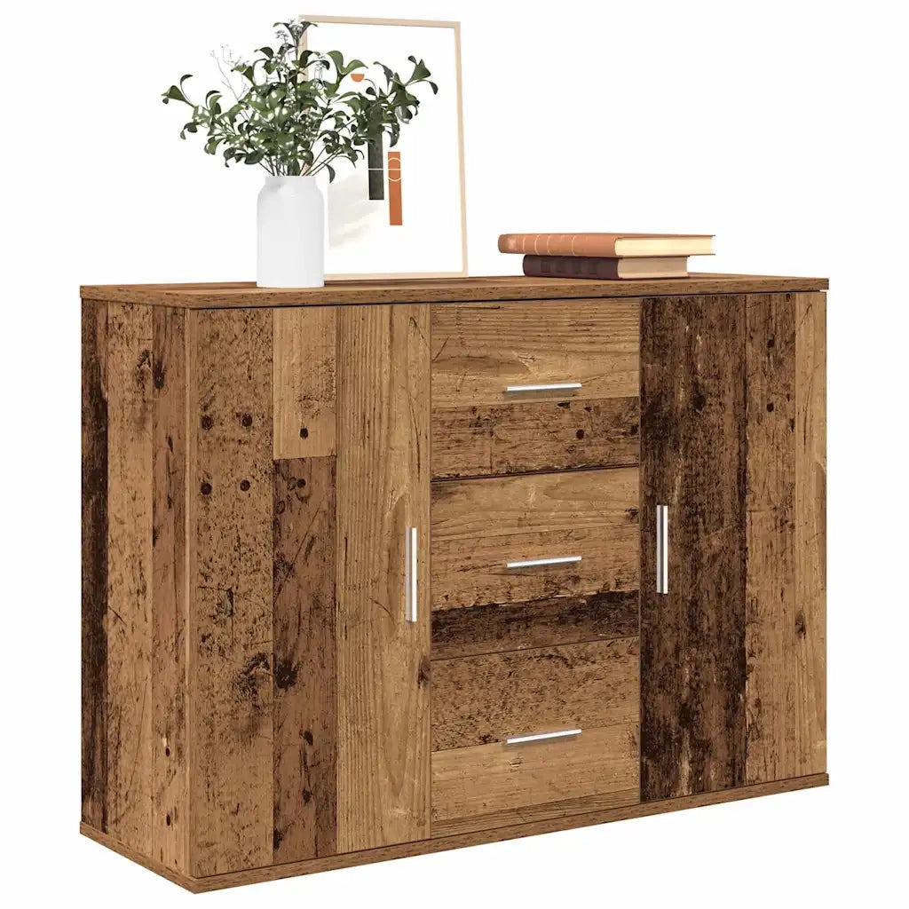 Credenza-Buffet-Armadio da cucina Legno Antico 90x29,5x65 cm in Legno Multistrato