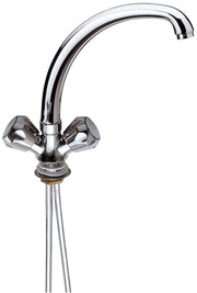 Rubinetto lavello con canna girevole fusa - serie 1000-2000