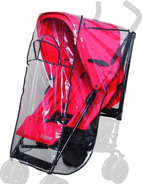 Hoes universale per buggy con finestrino di osservazione - circolazione d'aria ottimale
