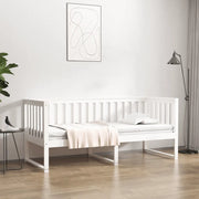 Dormeuse senza Materasso Bianco 75x190 cm in Legno di Pino 820892