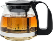 Tazza da tè in vetro con filtro - resistente al calore - 700 ml