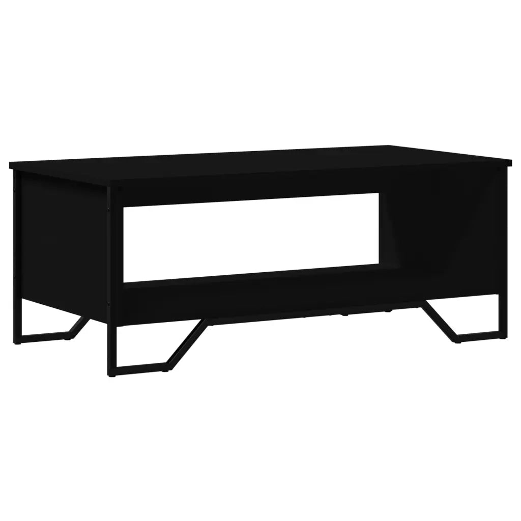 vidaXL Tavolino da Salotto Nero 100x51x40 cm in Legno Multistrato