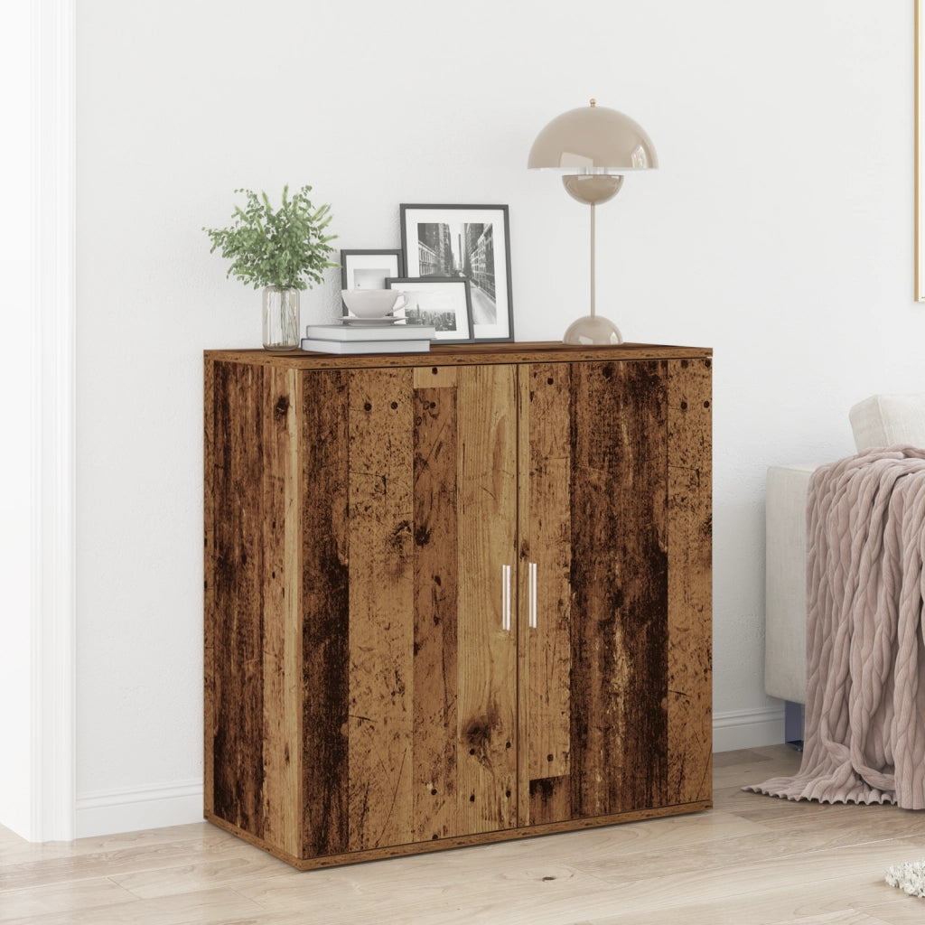 Sideboard in Legno Vecchio 79x38x80 cm in Legno Ingegnerizzato