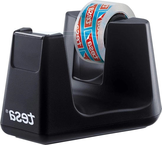 Rotolatore di adesivo compatto con tecnologia antislittamento - Nero - Per adesivo fino a 33 m x 19 mm Magic Tape Dispenser