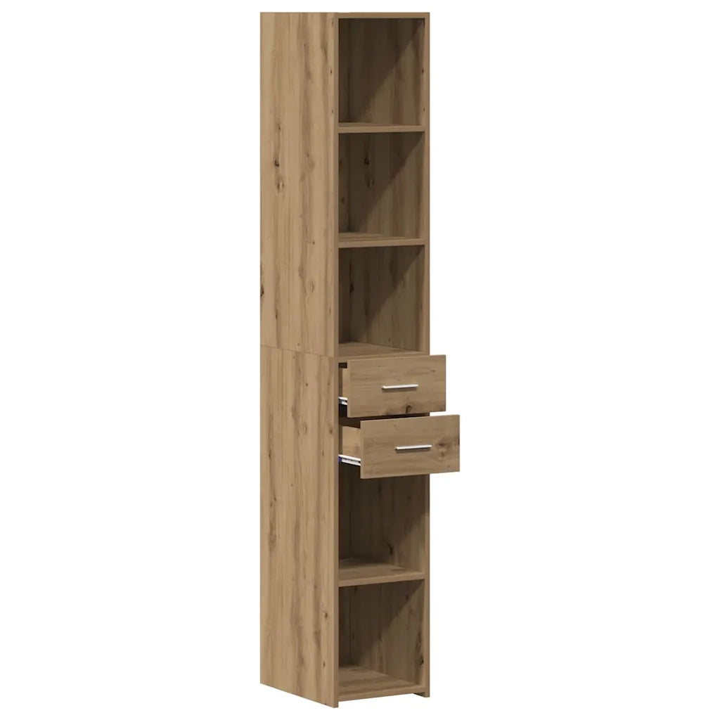 Libreria con cassetto Rovere artigianale 30 x 42.4 x 185.2 cm 868740
