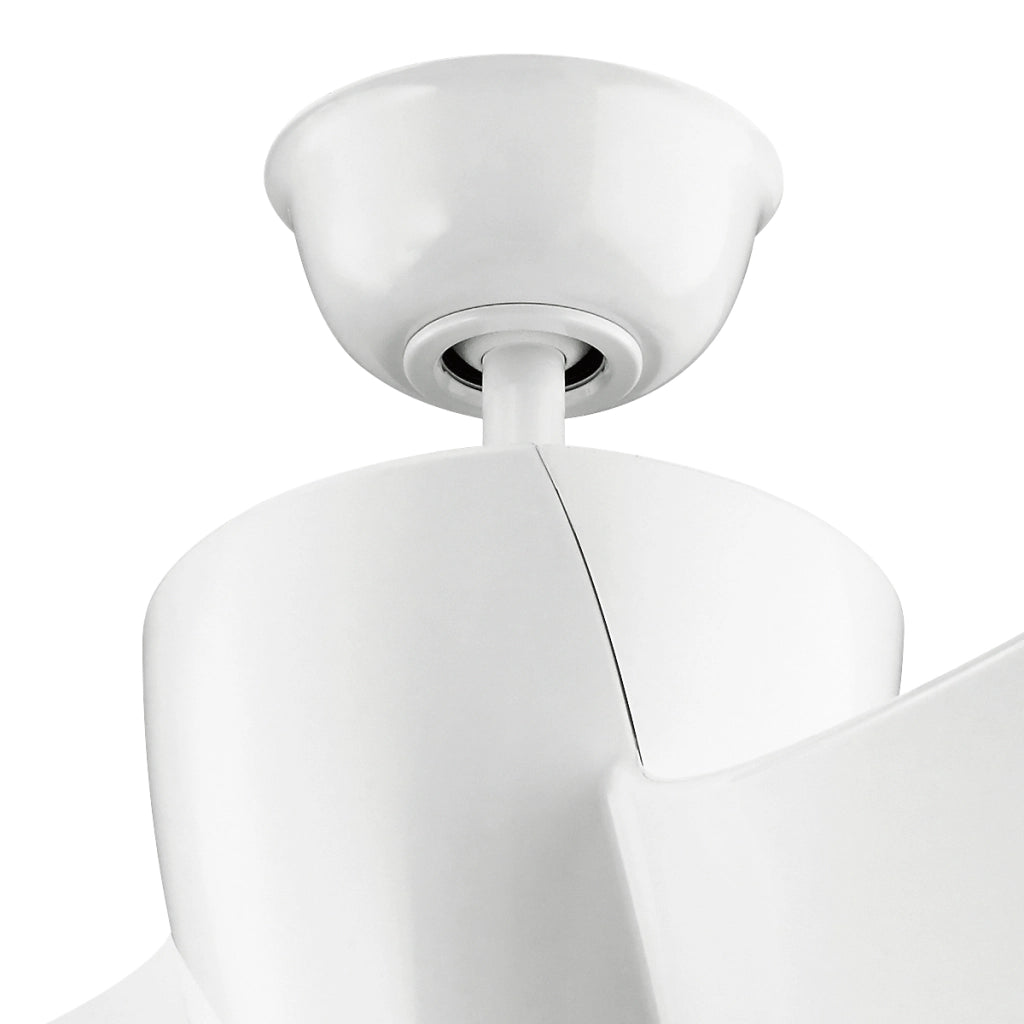 Ventilatore soffitto 142 cm LED 10W telecomando bianco