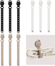 9 pacchi di cavi magnetici con cavi e sostegni - organizzatori di cavi - cavi e cavi riciclabili - clip multifunzionali per organizzare cavi - organizzatore di cavi regolabile - per smartphone, caricabatterie, auricolari, casa, ufficio, viaggio