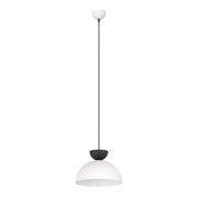 Lampadario Minimal Venus Acciaio Bianco Nero 1 Luce Gx53