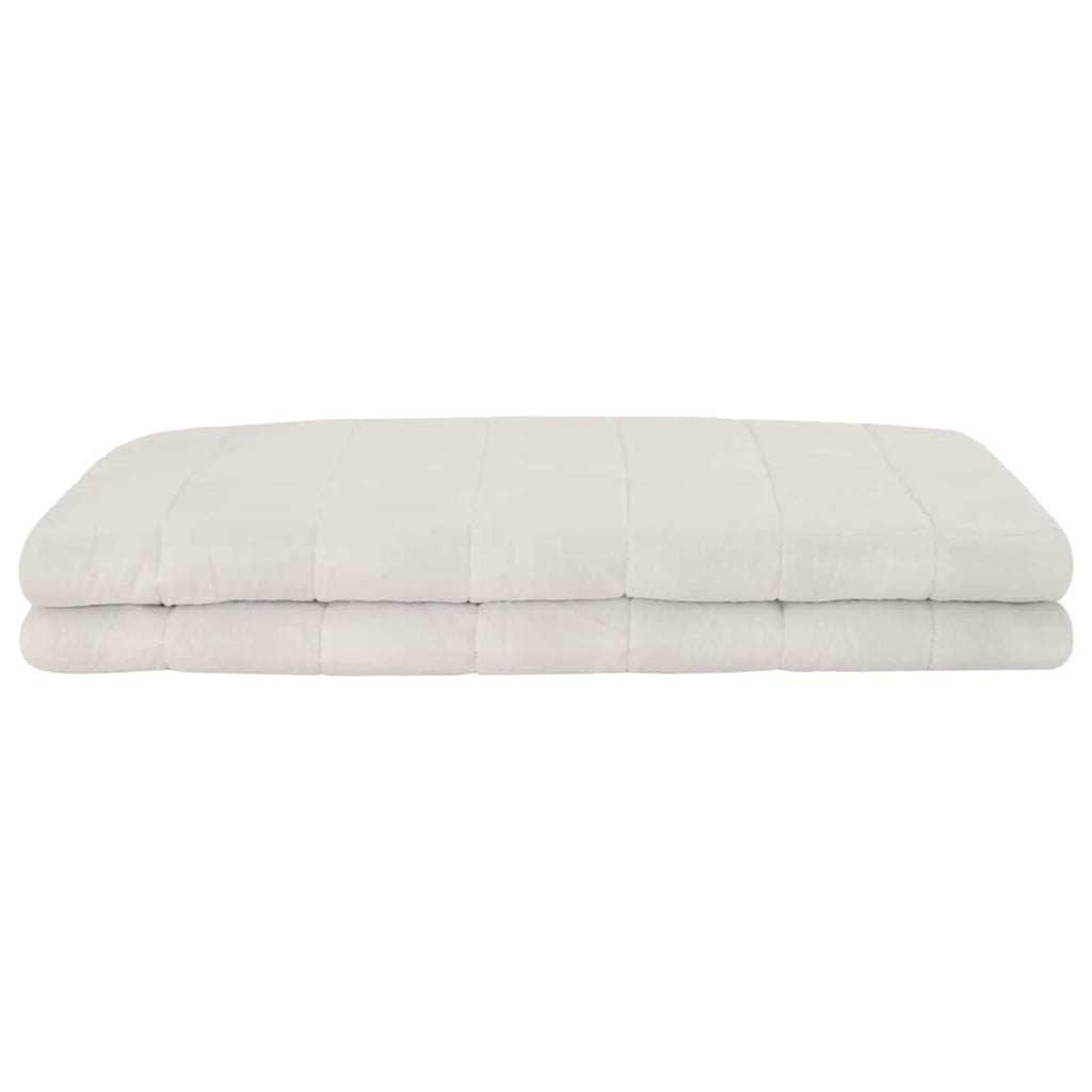 Coperta Ponderata Bianco 152 x 203 cm 7 kg 100% Cotone 205T 3442927