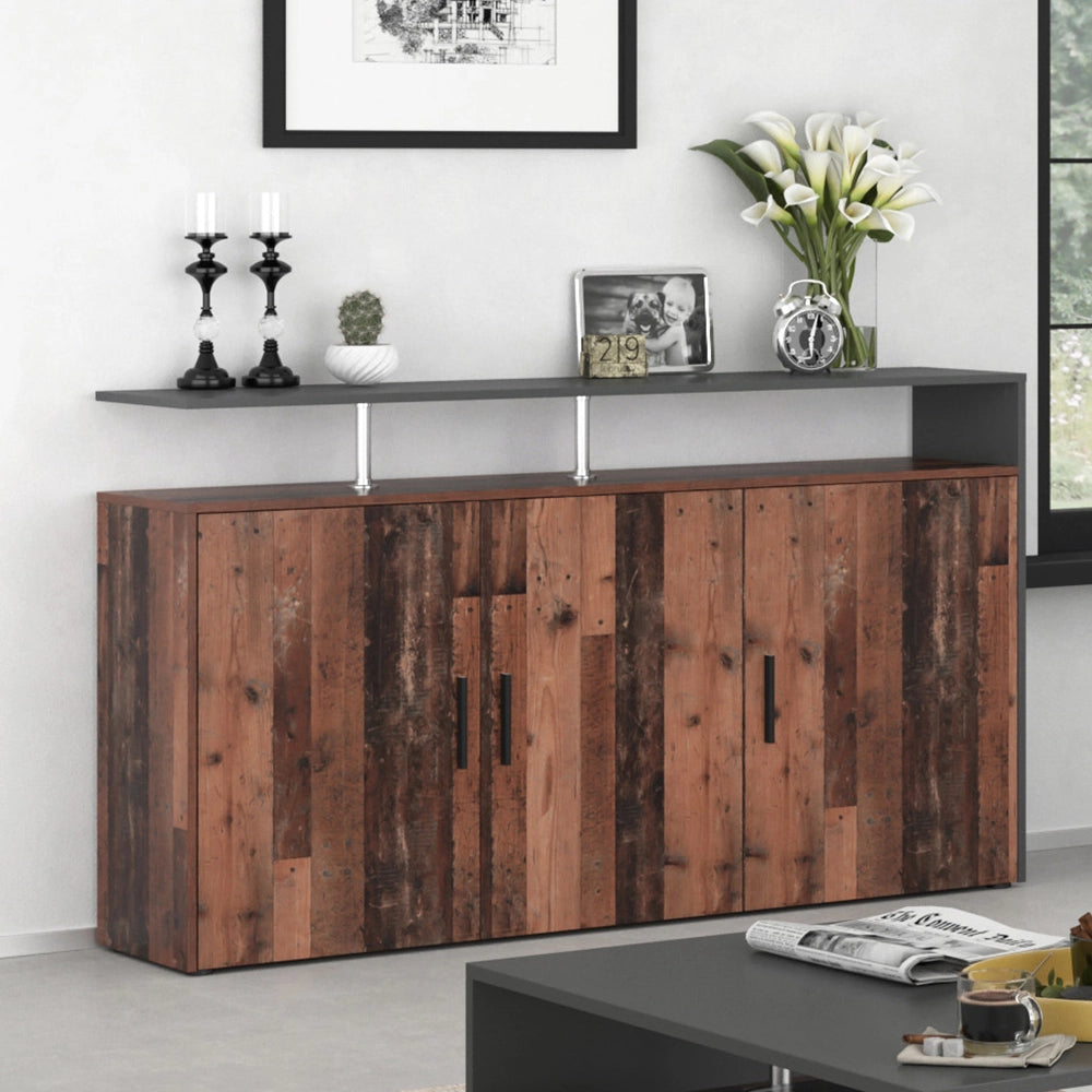 Vicco Credenza Legno antico 35 x 91.6 cm