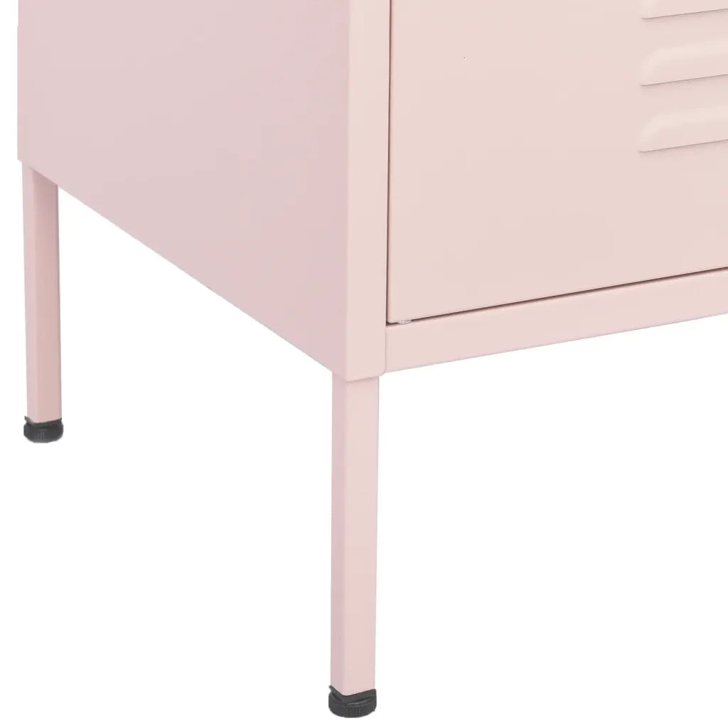 Armadietto Rosa 80x35x101,5 cm in Acciaio cod mxl 48884