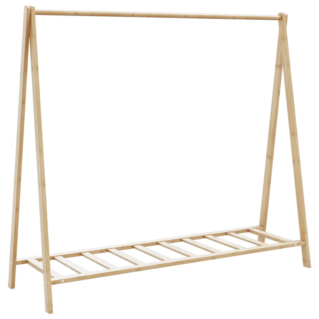 Appendiabiti con Ripiani 106x34x102 cm in Bambù 4008904