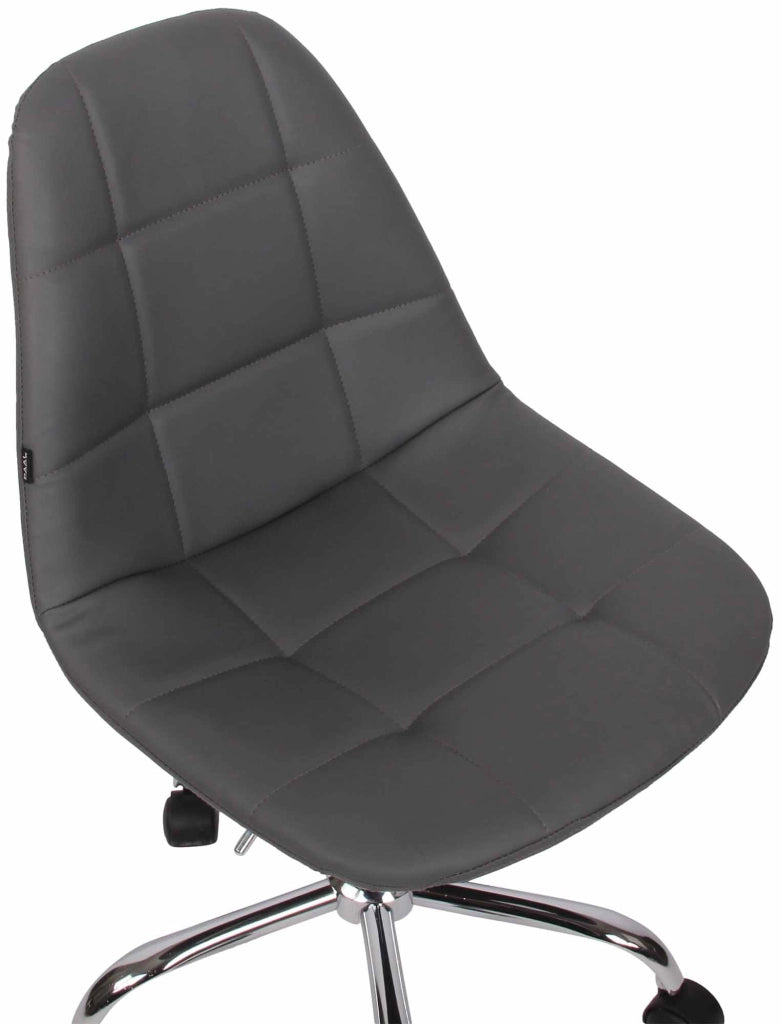 Sedia da ufficio REIMS in similpelle grigio