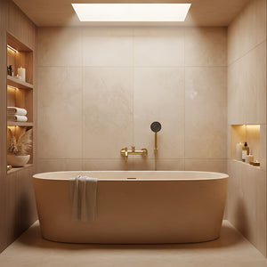 Rubinetto Da Vasca Rea Foster Gold Brush