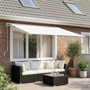 Telo di ricambio per tenda da sole Bianco 600 × 350 cm 3444386