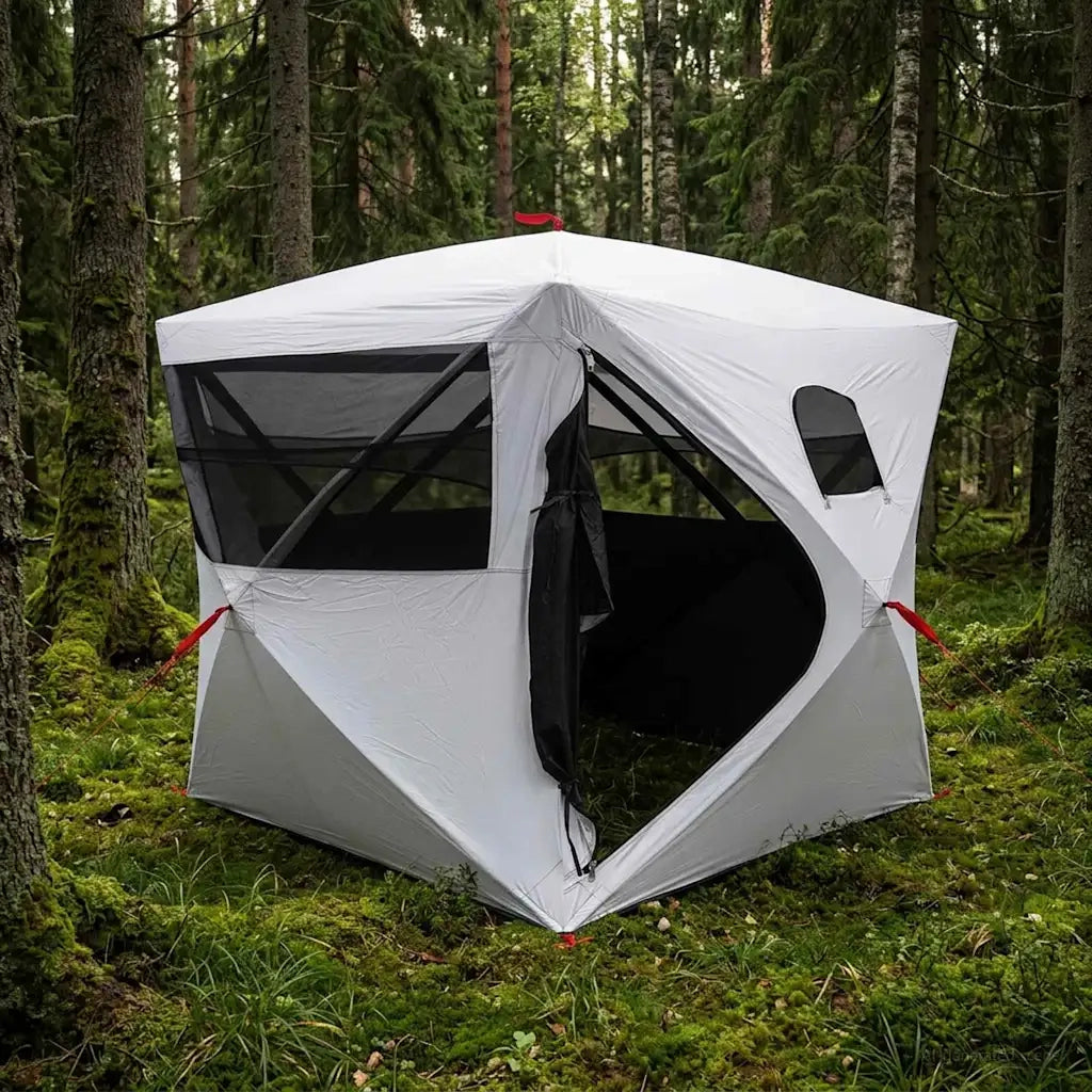 Tenda da Caccia con tetto Bianco Blackout 143 x 143 x 165 cm 42028724