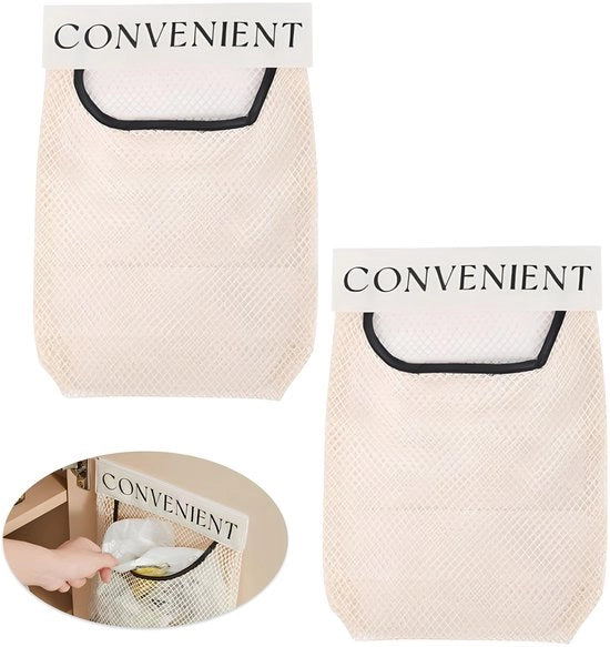 Cestino multifunzionale per la cucina - 2 pezzi - 25 x 4 x 36 cm - Tas di stoccaggio