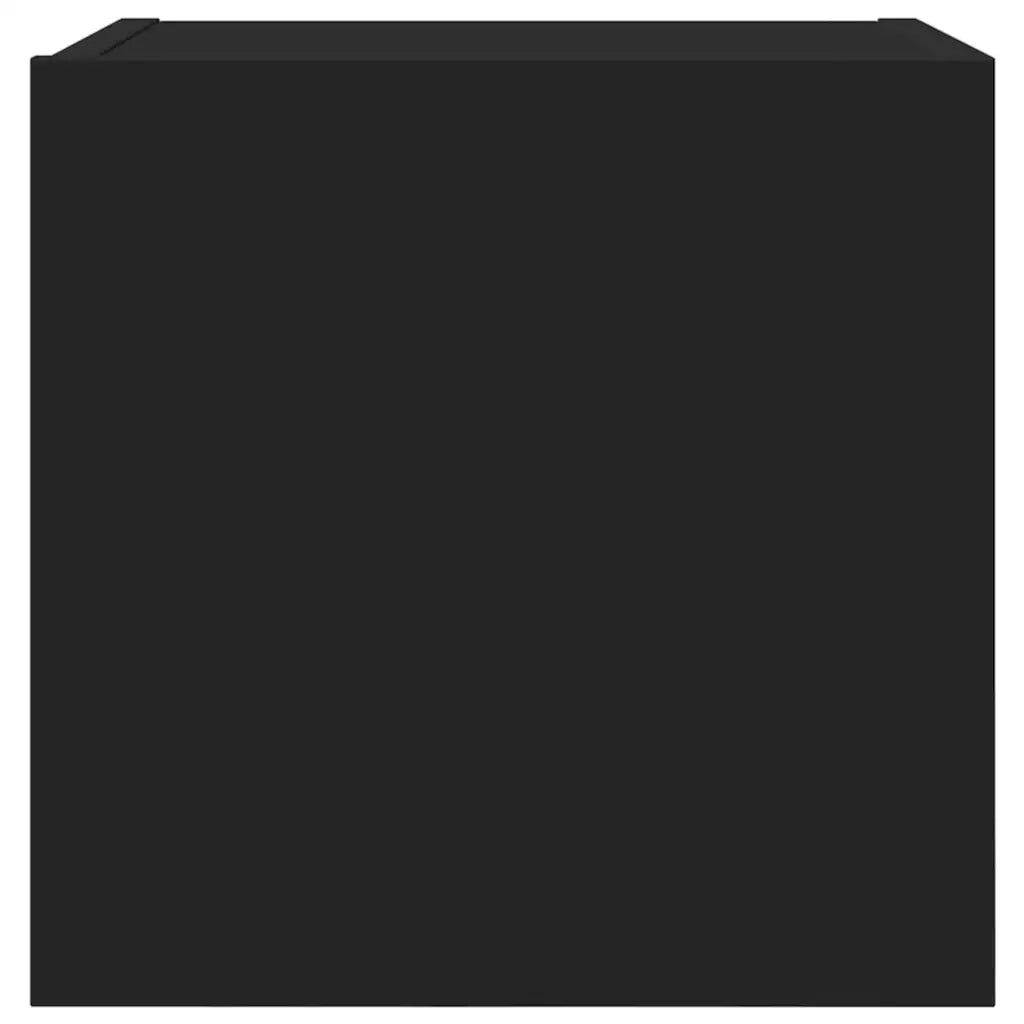 Armadietti a Parete per TV 2 pz Neri 30,5x30x30 cm cod mxl 14438