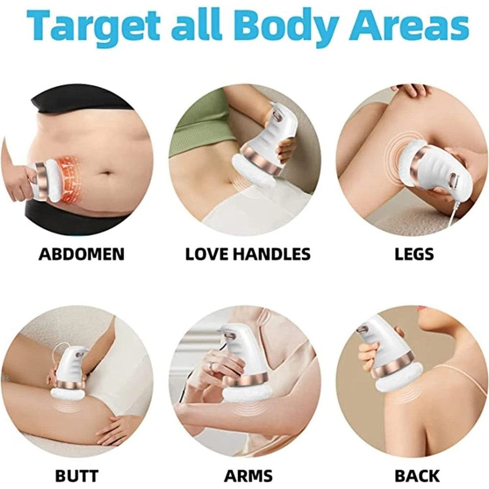 Trade Shop - Massaggiatore Multifunzione Per Corpo Dimagrante Massaggio Portatile Rimozione Cellulite -