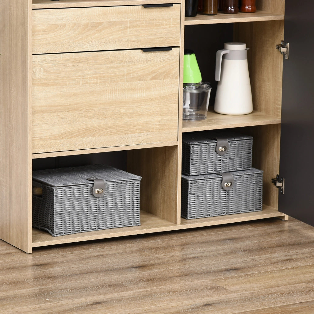 Set 3 contenitori portaoggetti con coperchio e chiusure, 18L/12L/7L, grigio