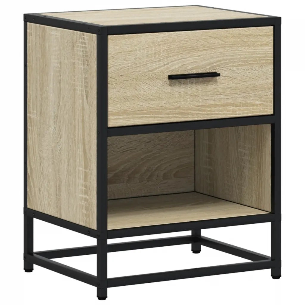 Comodini 2pz Rovere Sonoma 40x31x50 cm in Truciolato 848687