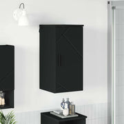 Mobile da Bagno Montaggio a parete Nero 30 x 31,5 x 61 cm 883345