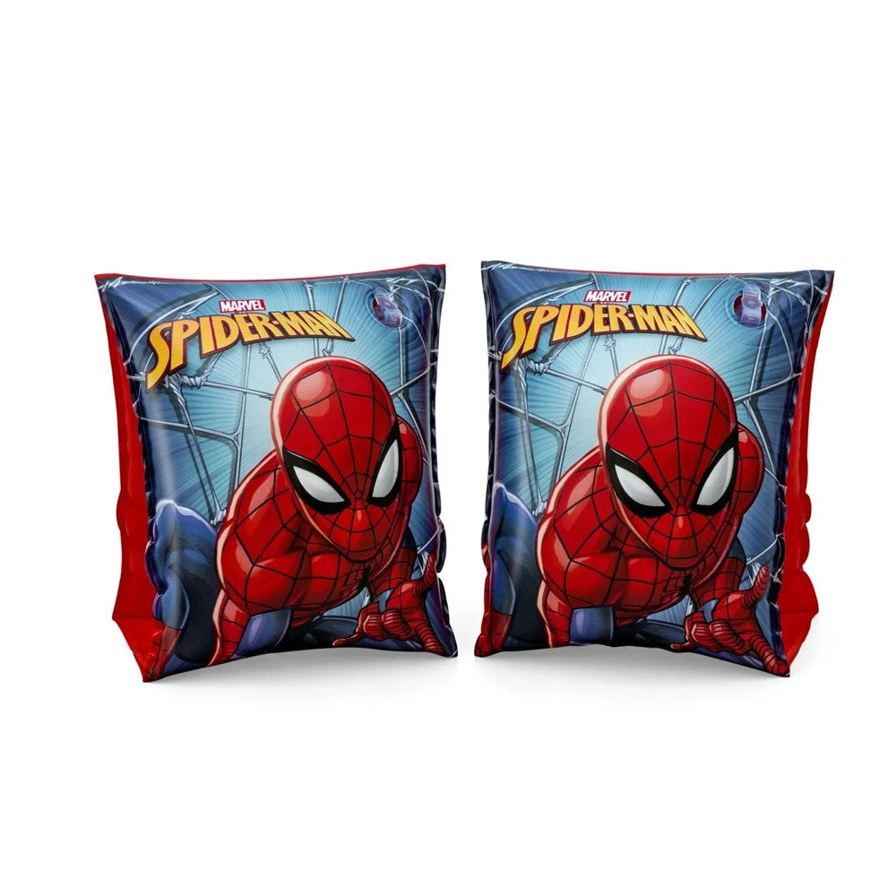 Trade Shop - Braccioli Gonfiabili Stampa Spiderman 23x15cm Mare Piscina Estate Per Bambini 019943 -