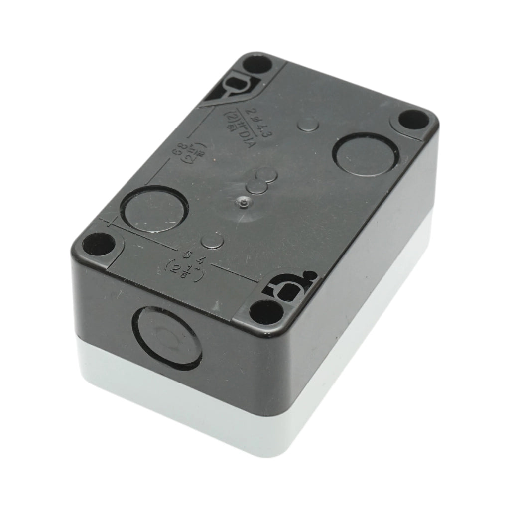 Alloggiamento pulsante di controllo START/STOP con ritorno 1NO+1NC Breckner Germany