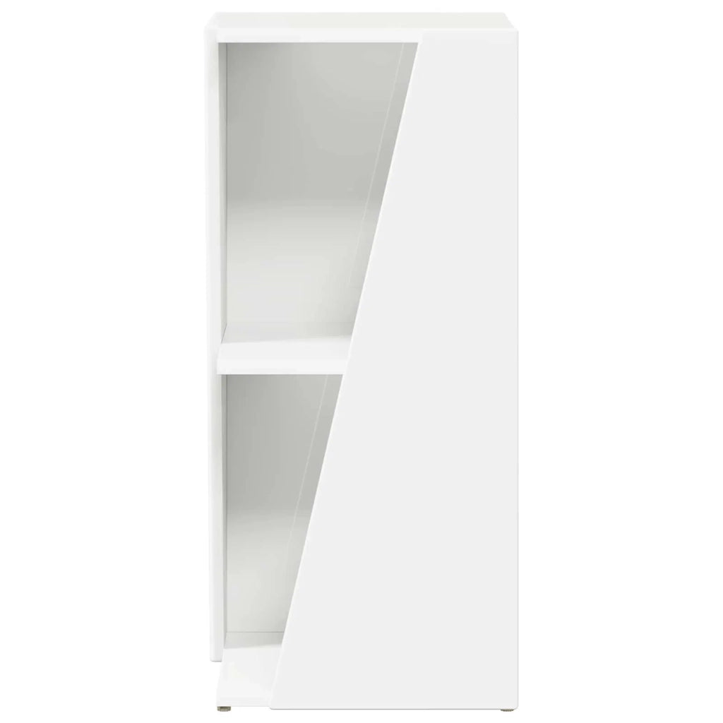 Mensola laterale Bianco 33 x 32 x 70,5 cm Legno multistrato