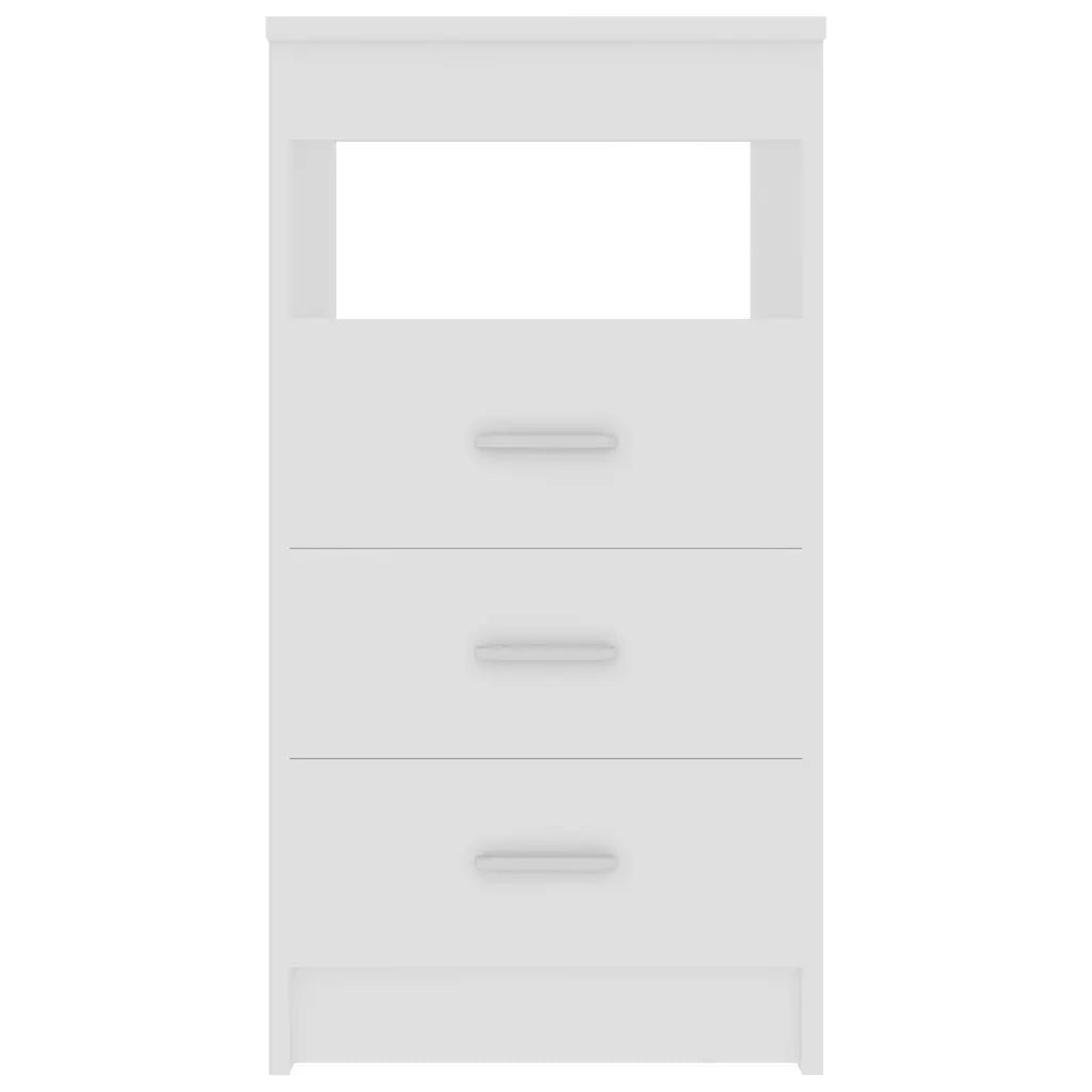 Cassettiera Bianca 40x50x76 cm in Legno Multistrato cod mxl 53150