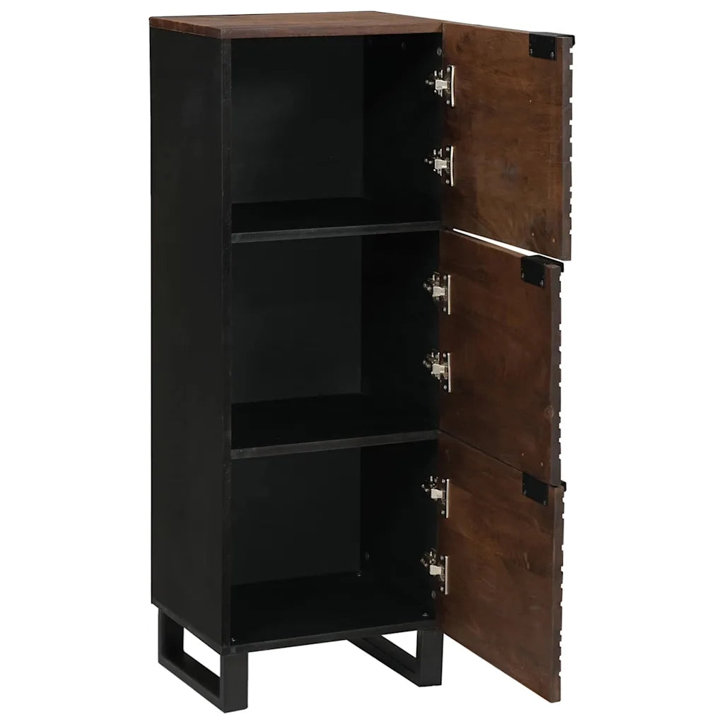 Credenza-Buffet-Armadio da cucina Marrone 40 x 33 x 110 cm legno massello di mango 341014