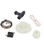 Kit di Avvio per Motoseghe - Pulley di Avvio - Rullo di Avvio - Cavo di Avvio - Cavo - Anelli di Chiusura - Compatibile con Motoseghe Husqvarna 137/142/235/236/240 - Kit di Avvio