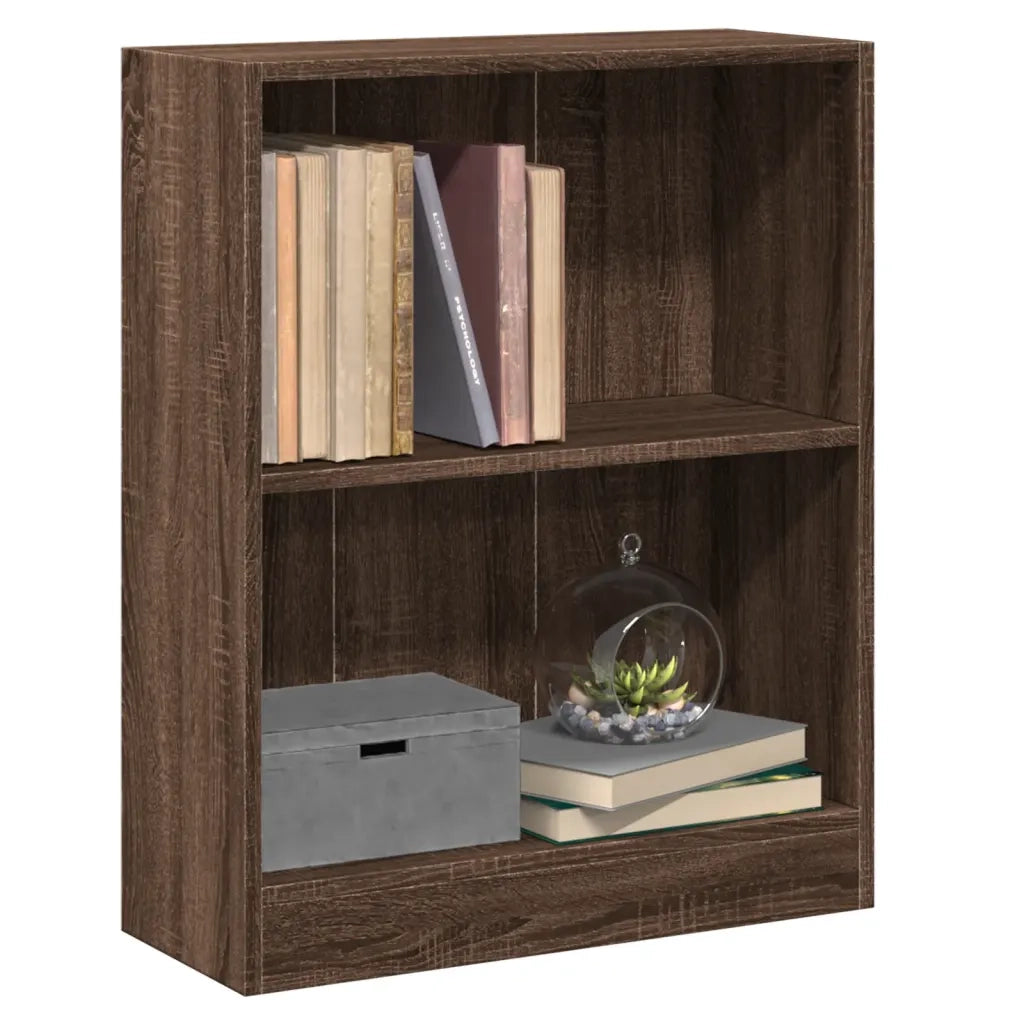 Libreria Rovere Marrone 60x24x76 cm in Legno Multistrato 815086