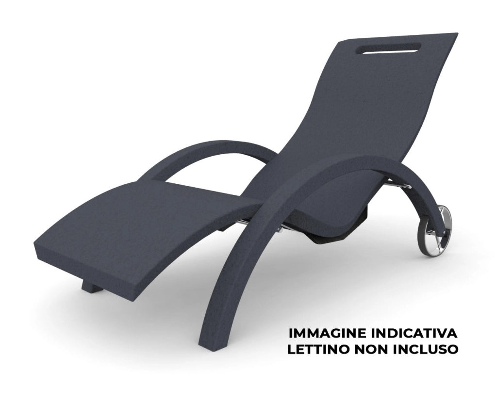 Supporto da Esterno Chaise Longue Arkema Serendipity Dove Grey