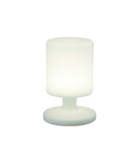 Lampada tavolo da Esterno a LED in Plastica Bianco