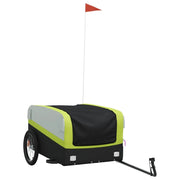Rimorchio da Bici Nero e Verde 45 kg in Ferro CFW3047604