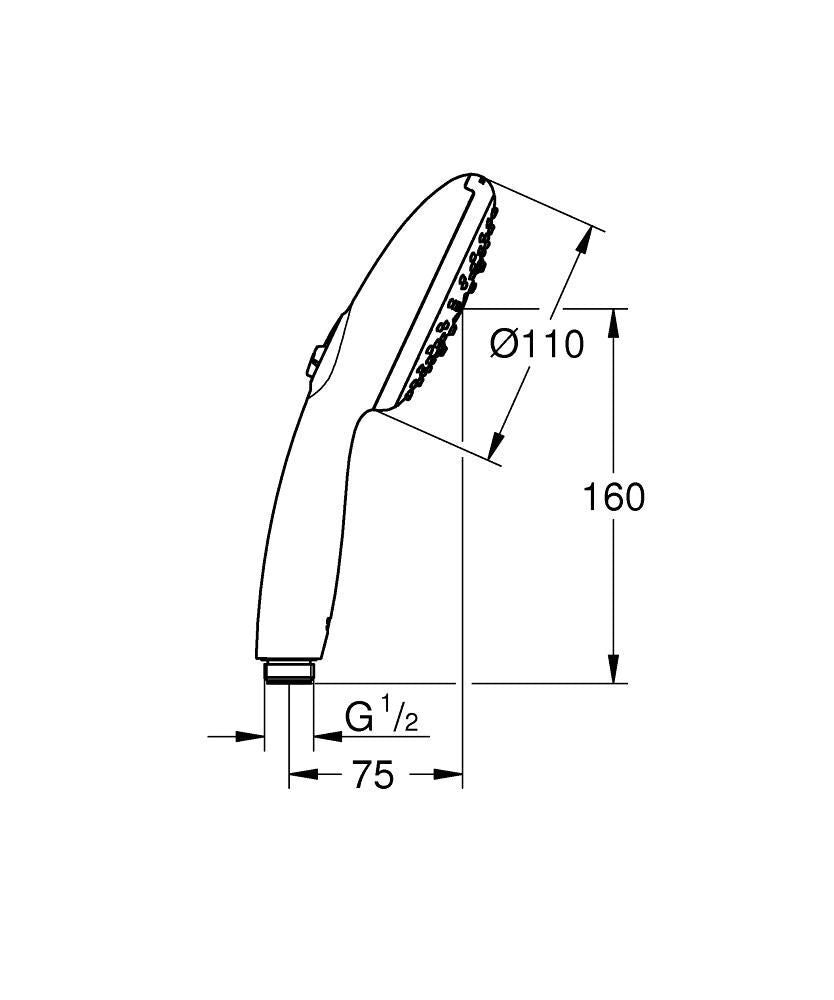 GROHE Vitalio Start 110 Cromo