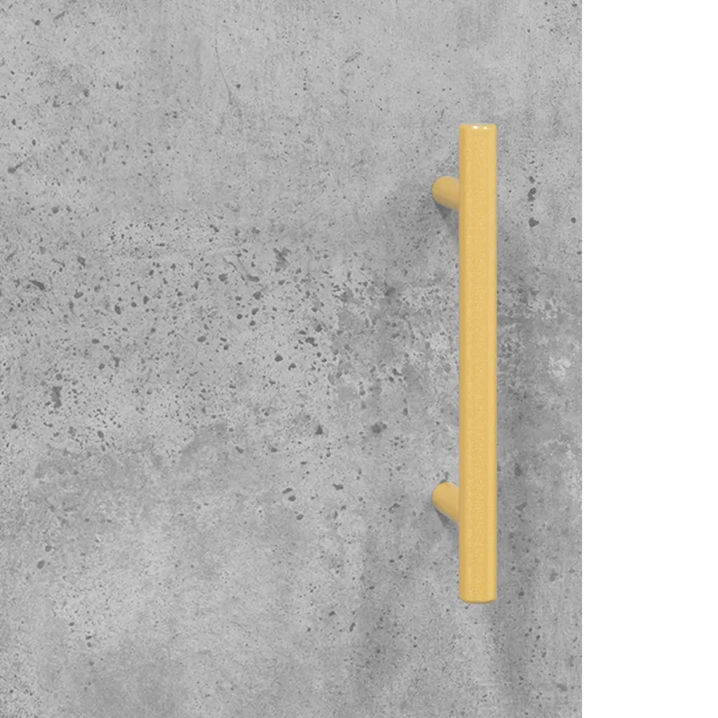 Armadietti a Parete 2 pz Grigio Cemento in Legno Multistrato CFW7517869