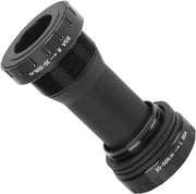 Trapa per Bicicletta - Materiale in Alluminio - Altezza 68-73mm - Nero - Adatto per Mountain Bike e Bicicletta da Corsa - Sostenibile e Alta Smerigliatura
