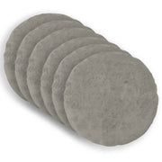 Federa 6 pz HEERLEN Grigio Chiaro Ø 30 cm 922164
