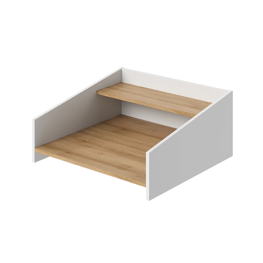 Sopralzo a scaffale Viktor Rovere artigianale/Bianco 65.6 x 30 cm Vicco