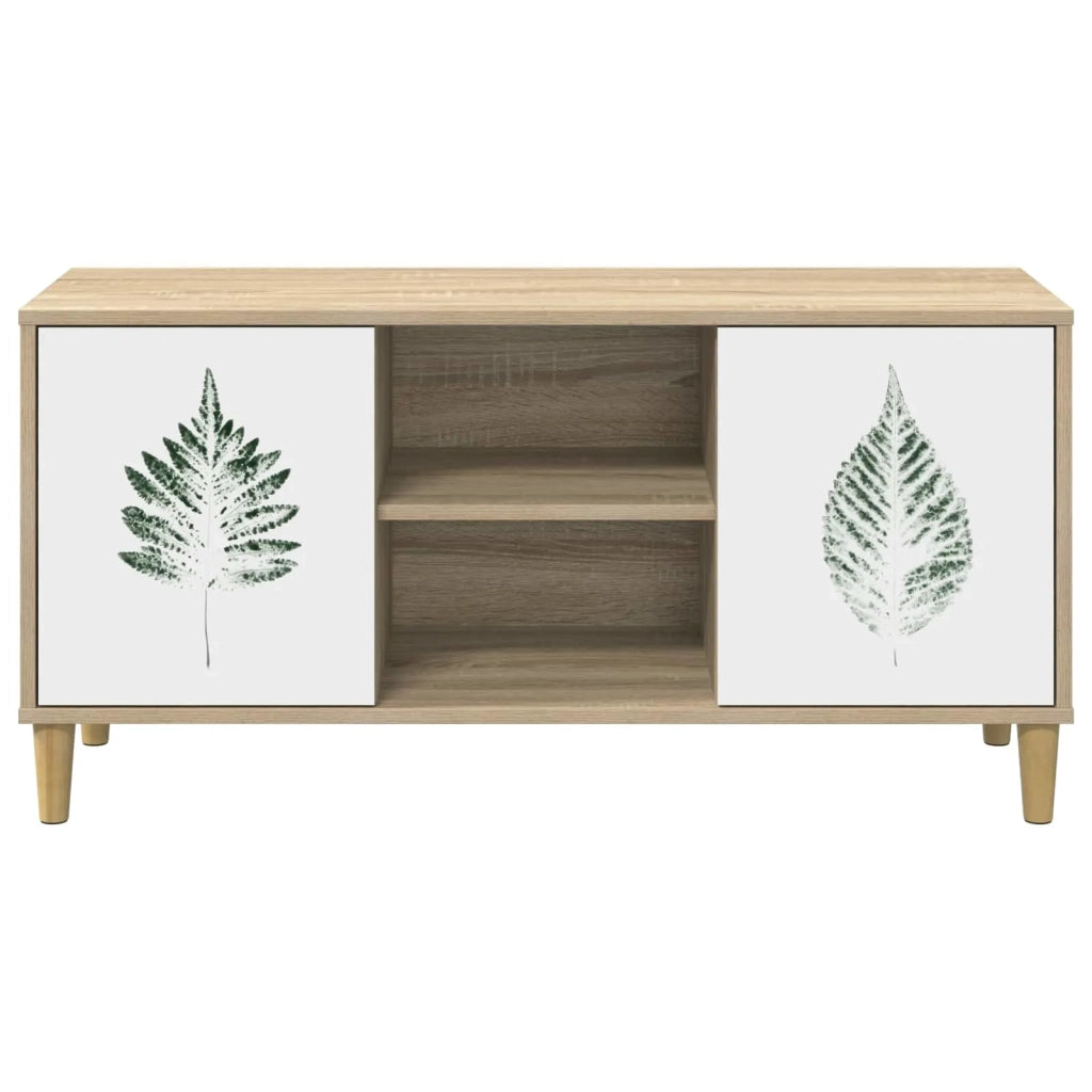 Mobile TV HANAU 102 x 33 x 50 cm Sonoma Legno ingegnerizzato 8007045