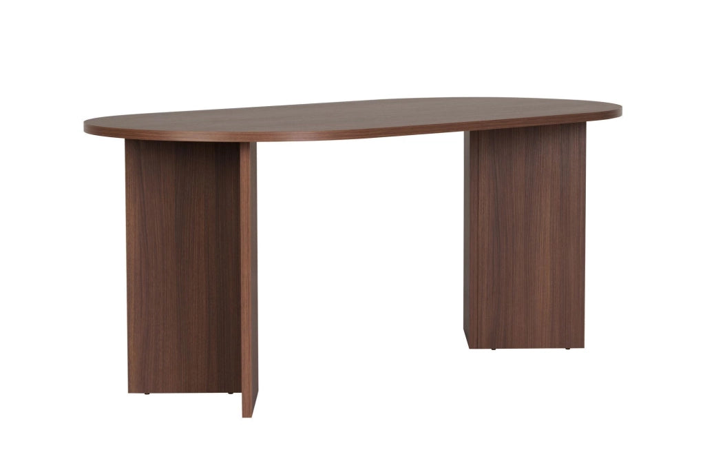 Tavolo da pranzo in legno "Sablin" - 180 x 89 x 75 cm - Noce